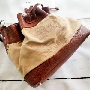Burberry Prorsum Drawstring bucket purse